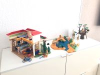 Playmobil Ferienhaus 4857 & Wasserstelle 4827 im Set *viele Tiere Baden-Württemberg - Gundelfingen Vorschau