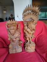 Zwei original Garuda Figuren aus Holz geschnitzt Nordrhein-Westfalen - Erkrath Vorschau