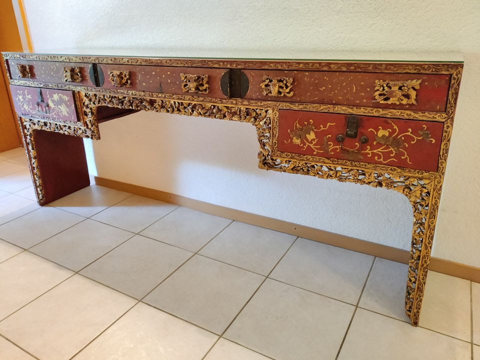 Alter Chinesische Konsole/Sideboard Altar Tisch in Meinerzhagen