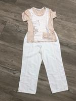 Bonita Hose in Gr.38 in weiß auch passendes Shirt Hessen - Dietzenbach Vorschau
