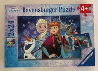 Puzzle 2 x 24 Teile Disney FROZEN Eiskönigin 4+ Ravensburger Thüringen - Eisenach Vorschau