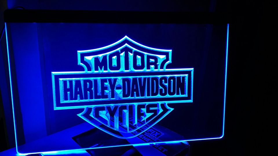 Harley Davidson LED Emblem neu Leuchte Netzteil HD in Berlin