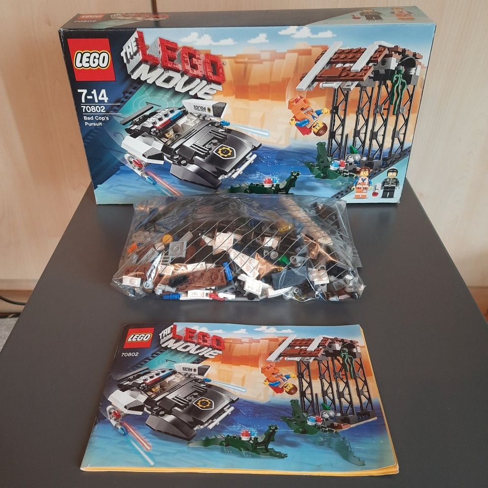 Lego 70802 – The Lego Movie Bad Cops Verfolgungsjagd mit OVP in Königswinter