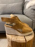 River Island Keilabsatz Schuhe 37 Cognac Sendling - Obersendling Vorschau