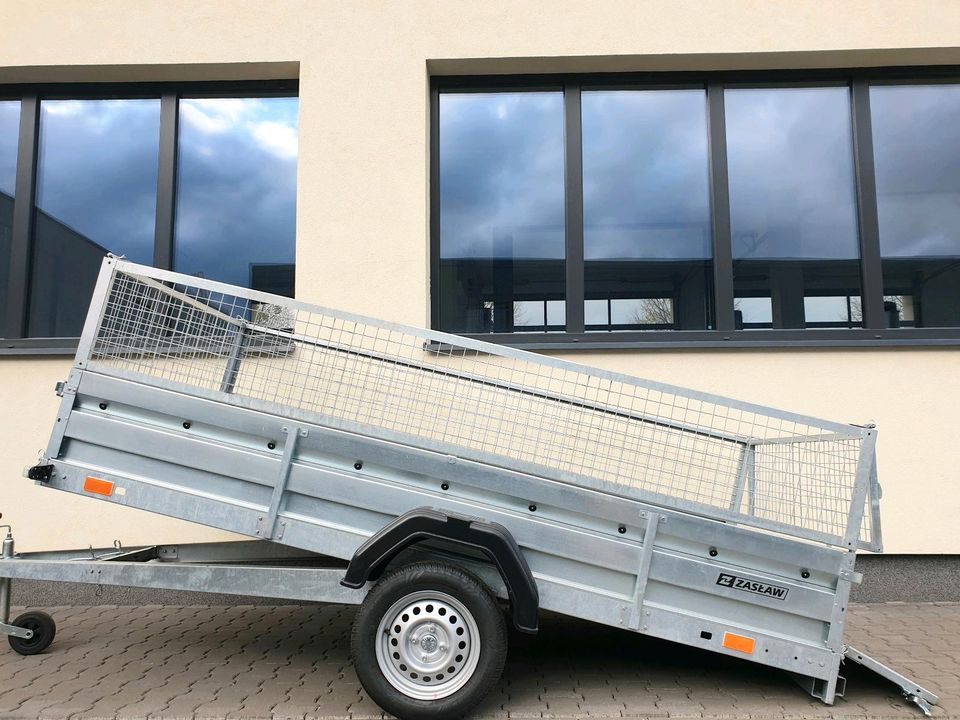 750 kg Multifunktions Anhänger 300-SU mit Laubgitter 3,0x1,5x0,8m in Paderborn