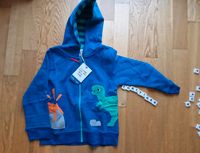 Toby Tiger Sweatjacke blau Dinosaurier Vulkan 98 104 Jacke Pulli Berlin - Mitte Vorschau