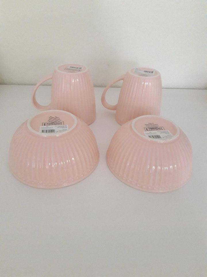 Greengate Alice Pale Pink Teetasse Kaffeebecher Müslischale Bowl in Veitsbronn