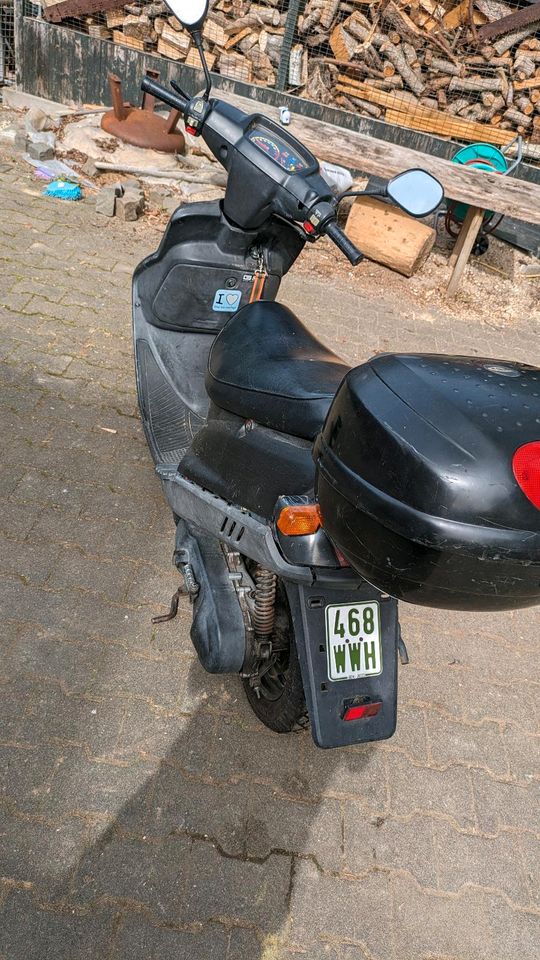 ReyRexy 50 scooter Motorroller schwarz (rot) Roller in Hünstetten