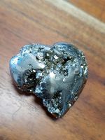 Pyrit Herz, Mineralien Esoterik Sammler Dekoration Geschenk Bayern - Günzburg Vorschau
