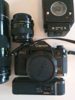 Canon A-1 mit viel Zubehör Bochum - Bochum-Südwest Vorschau