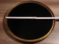 Tablett Spiegeltablett Gold Metall mit schwarzem Glas Bayern - Veitsbronn Vorschau
