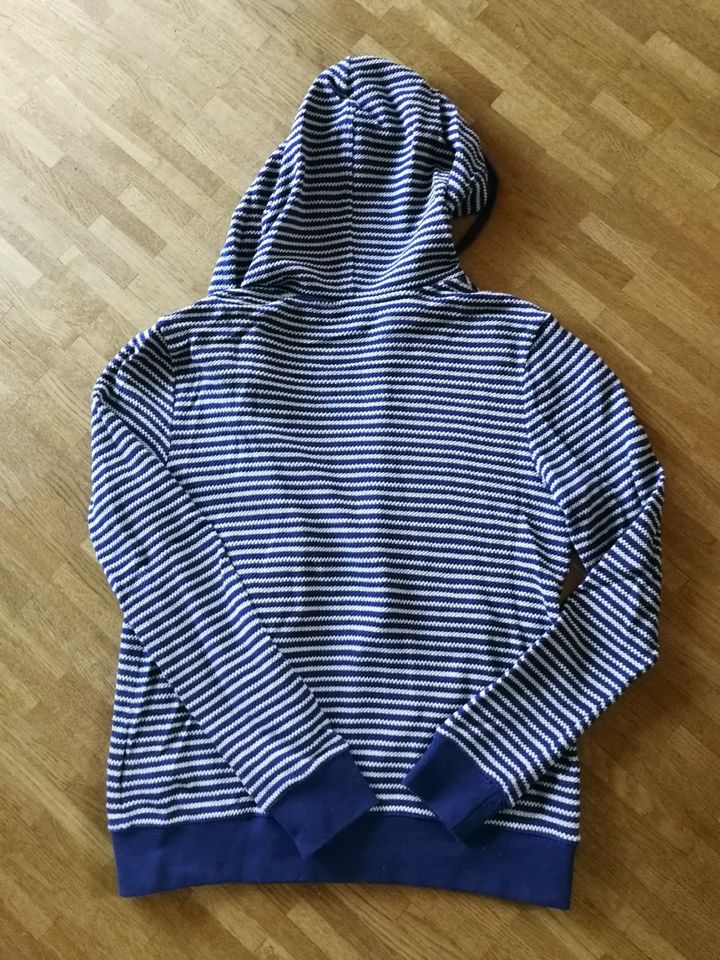 bequeme Hoodie-Strickjacke von Landsend, 100% BW, Gr. S M,36 38 in Bad Krozingen