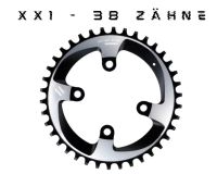 SRAM XX1 Kettenblatt 38 Zähne X-Sync 4-Arm BCD 76mm 10/11-fach Lindenthal - Köln Sülz Vorschau