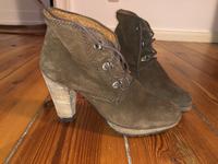 Mango Stiefelette Ankle Boots Wildleder dunkelbraun neu 39 Berlin - Mitte Vorschau