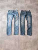 2x Jeans blau Kinder Jungen Größe 164 Bund verstellbar Hessen - Biblis Vorschau