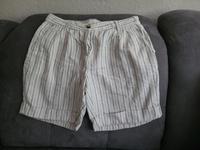 Esmara Leinenhose Shorts 36 gestreift beige Eimsbüttel - Hamburg Stellingen Vorschau