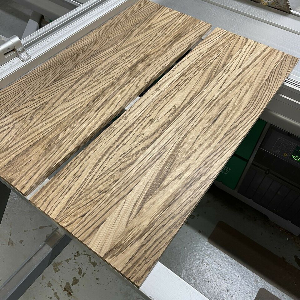 Zebrano 20mm Platte Möbelplatte Leimholz Tischplatte Massiv Holz in Nittendorf 
