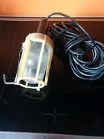 Bau , Werkstatt  Lampe  DDR , funktioniert. 10 m Kabel Mecklenburg-Vorpommern - Bergen auf Rügen Vorschau
