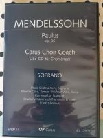 Übungs-CD Paulus Sopran von Mendelssohn-Bartholdy Baden-Württemberg - Ravensburg Vorschau