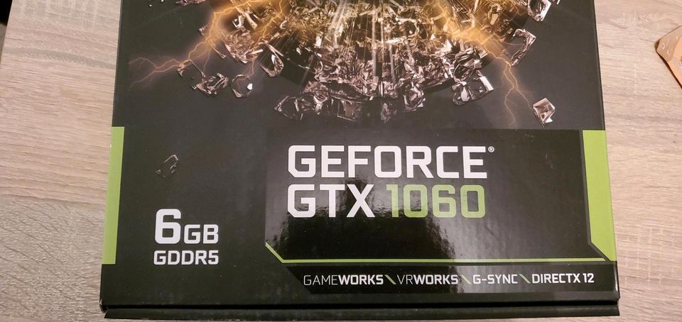 Gainward GeForce GTX 1060, 6GB DDR5, Grafikkarte in Wilhelmshaven