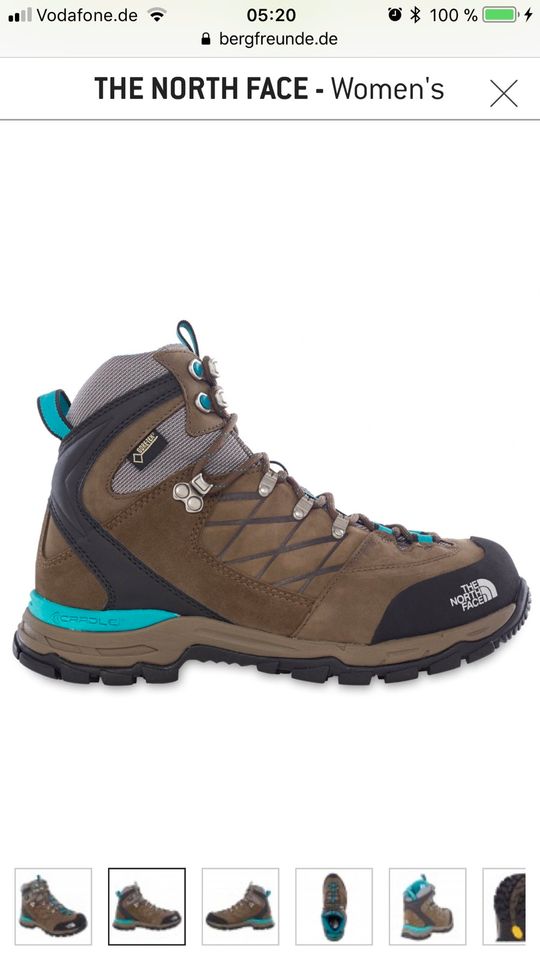 The north Face Gr. 38,   38,5. Tip top Wanderschuhe in Neuss