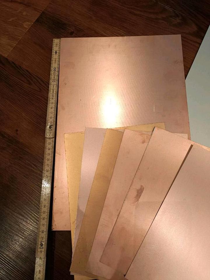 Kupfer kaschierte Platinen,  Aluminium kaschierte Lochplatten in Willanzheim