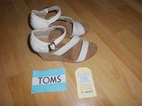 Toms Clarissa Keilabsatzsandalen Gr.6(36,5) NEU Sachsen-Anhalt - Magdeburg Vorschau