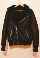 Replay Lammfell Lederjacke Blouson Bomber Biker Shearling Hamburg - Harburg Vorschau