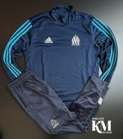 Vintage Olympique Marseille Trainingsanzug Open Leg Blau Weiß L Essen - Steele Vorschau