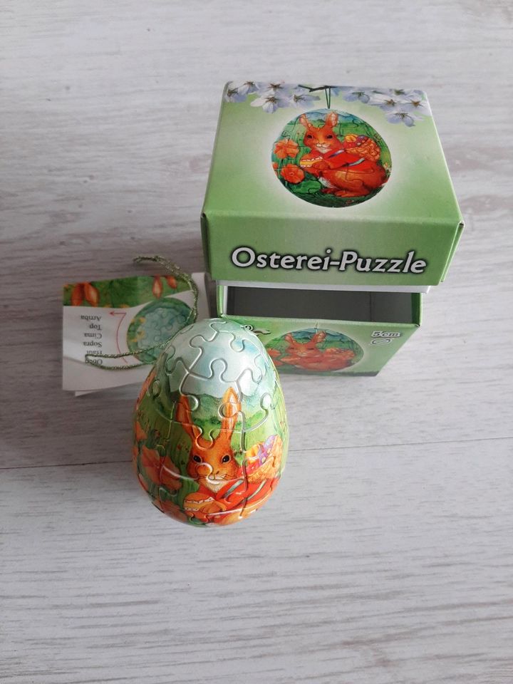 Osterei-Puzzle 3D Bookmark Osterhase in Minden