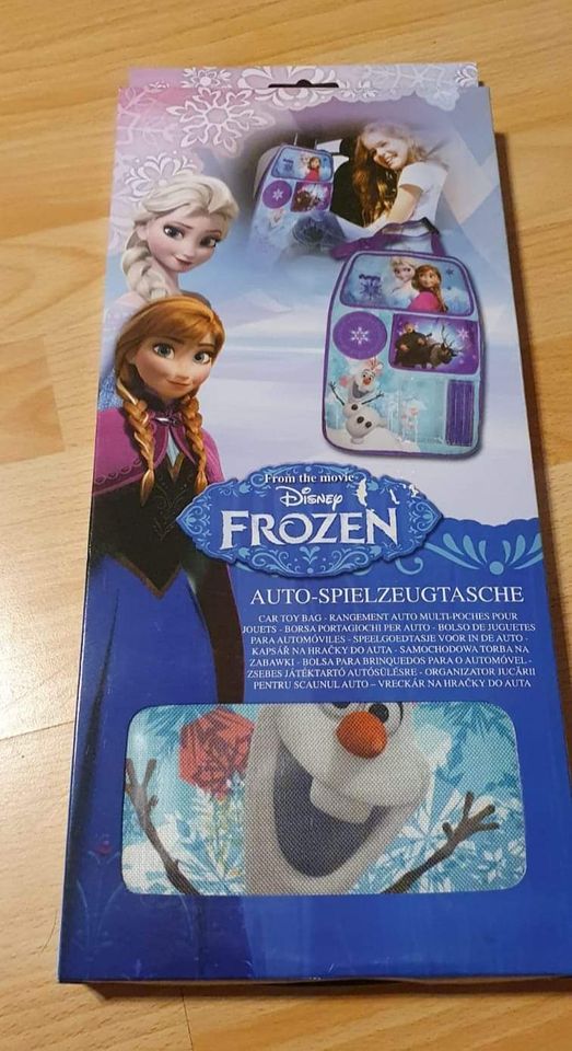 Disney Frozen Die Eiskönigin Auto Spielzeugtasche Neu in OVP in Porta Westfalica