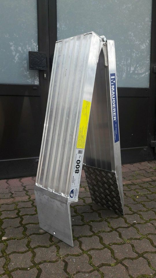 Neue 2 Meter Auffahrrampe, Rampe, Verladeschiene, klappbar, Alu in Ilsede