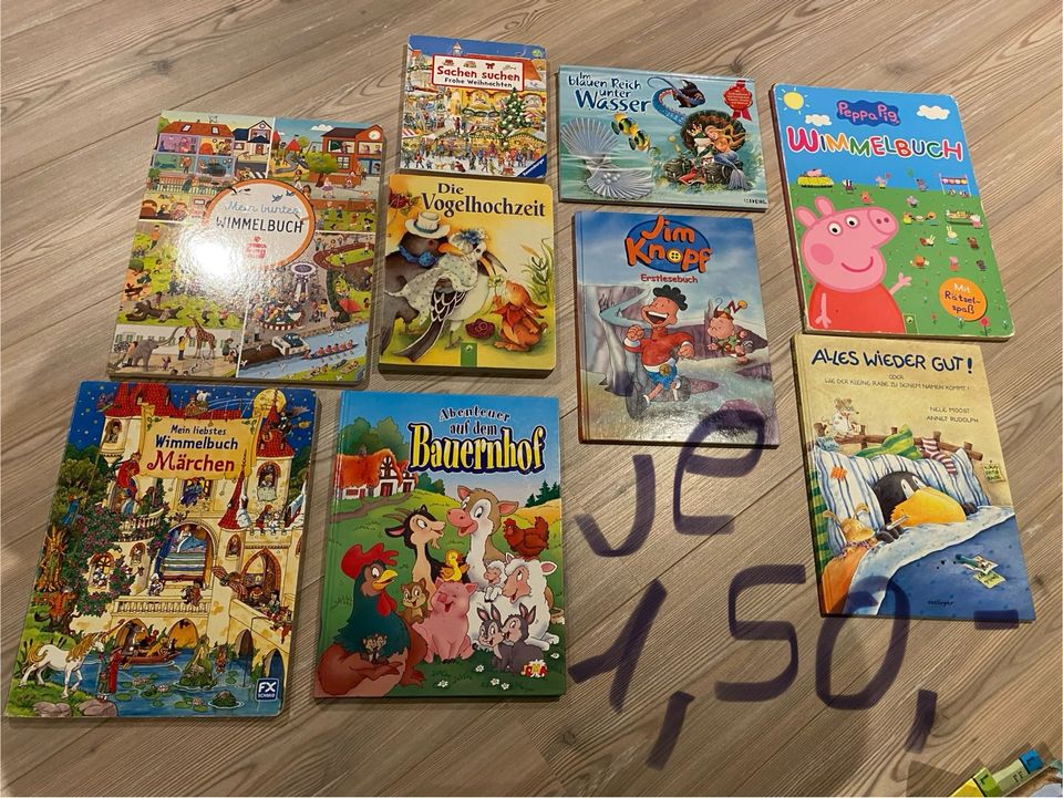 Gesellschaftsspiele verschiedene, Puzzle, Bücher Kinder in Delligsen