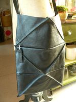 Sarah Pacini XL Origami Tasche Leder Design Beutel zu Rundholz Friedrichshain-Kreuzberg - Kreuzberg Vorschau