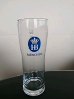 Hofbräu HB München Bierglas 0,5 Liter Baden-Württemberg - Tübingen Vorschau