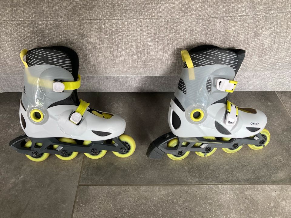 Inline Skates Inliner Kinder Decathlon Oxelo 32/34 mitwachsend in Teltow