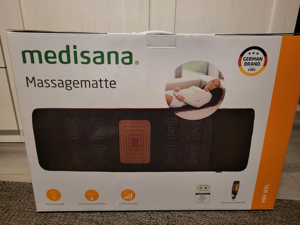 Medisana Massagematte mit Vibrations- und Wärmefunktion in  Schleswig-Holstein - Rickert | eBay Kleinanzeigen ist jetzt Kleinanzeigen