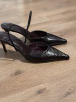 Pumps Bordeauxrot Dunkelrot H&M 37 neu Slingpumps Ludwigsvorstadt-Isarvorstadt - Isarvorstadt Vorschau