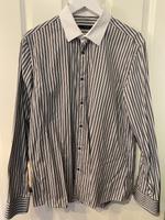 Gucci Hemd Herren weiß mit schwarzen Streifen Gr. L / XL, 43 Nordrhein-Westfalen - Meerbusch Vorschau