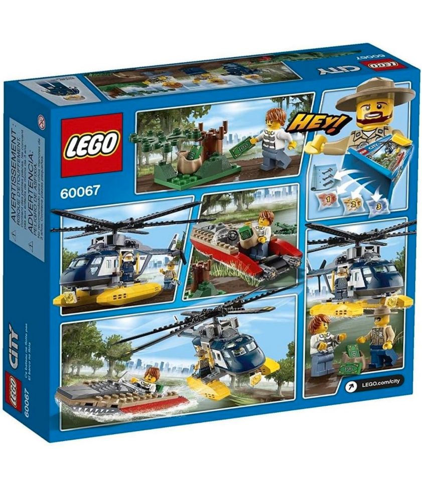 Lego City Verfolgungsjagd im Hubschrauber neu in Kleve
