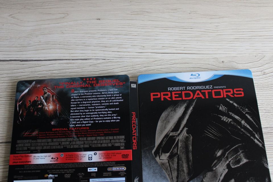 Bluray Steelbook Predator Collektion in Bernburg (Saale)