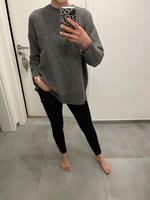 Zara Pullover strickpullover M S 36 38 langarm  grau schwarz Bayern - Kahl am Main Vorschau