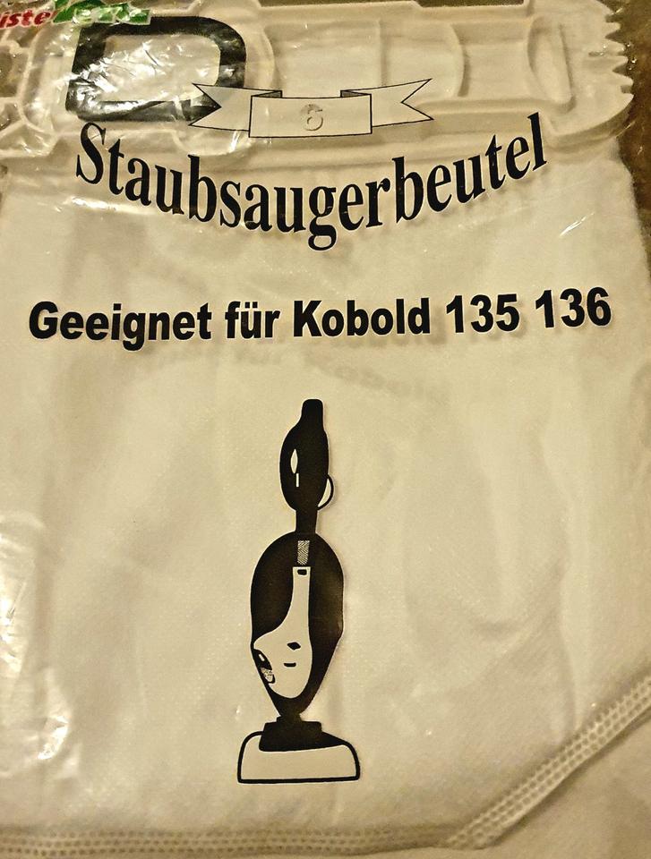 Mister VAC Staubsaugerbeutel für Vorwerk Kobold 135 / 136 *OVP* in Bretten