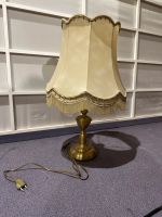 Tischleuchte Lampe NEU Gold Creme mit Schirm Niedersachsen - Edemissen Vorschau