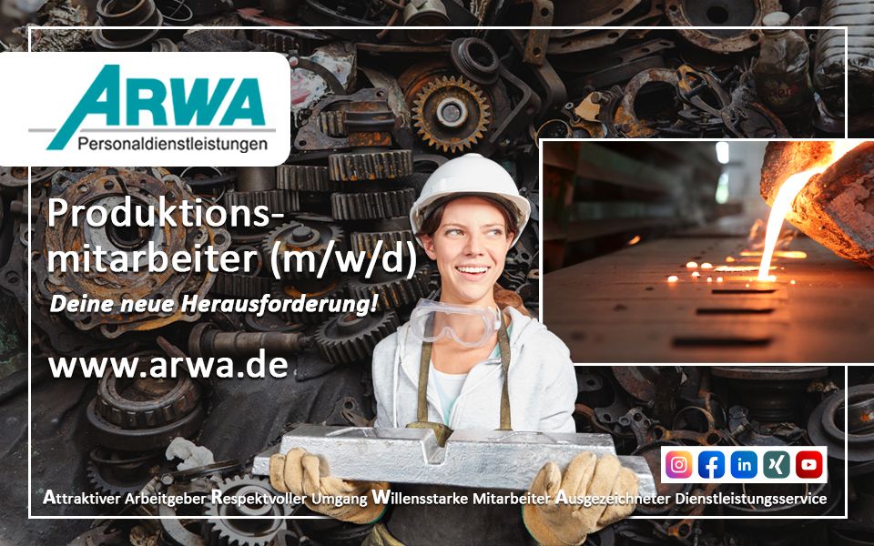 Produktionsmitarbeiter (m/w/d) in Seeland / Nachterstedt in Nachterstedt