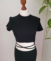 Kleid Bodycon gerippt schwarz cut outs L Sommerkleid Nordrhein-Westfalen - Krefeld Vorschau