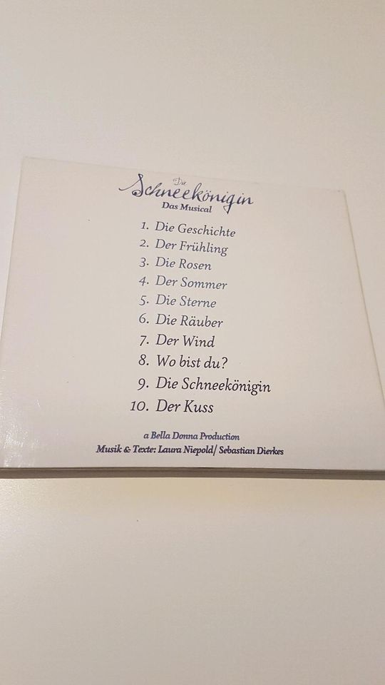 Die Schneekönigin Musical Lieder CD in Chemnitz