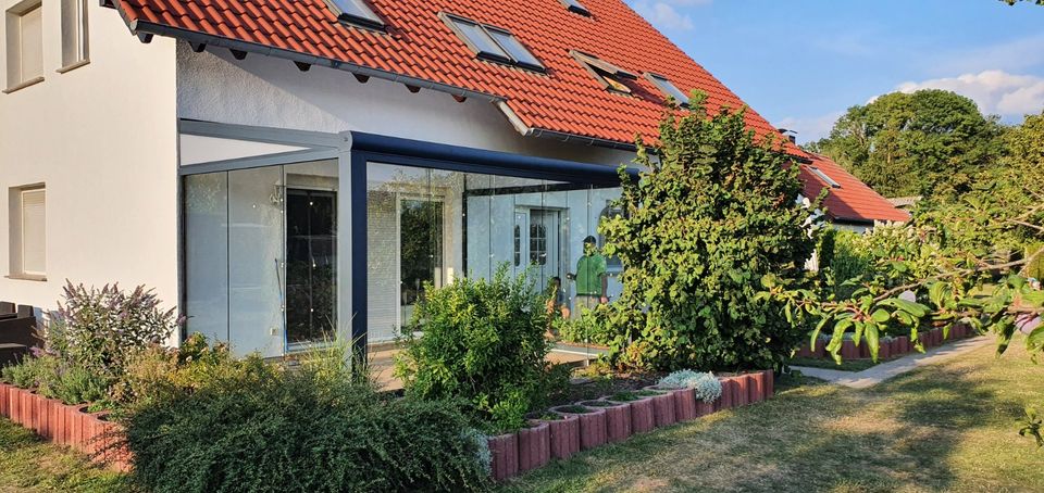 ALU Terrassenüberdachung - Carport - Pergola - Glasschiebewand in Nordhausen