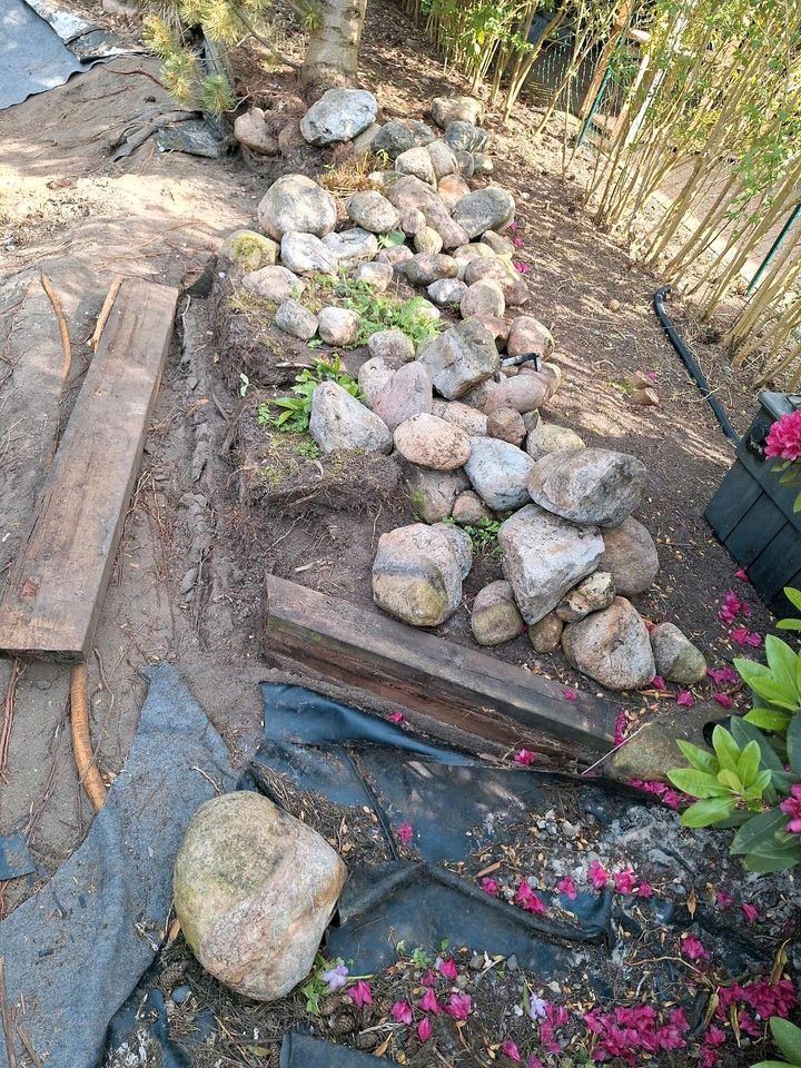 Steine für den Garten ca. 15 bis 55 cm lang in Kaltenkirchen