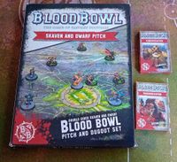 Blood Bowl Pitch (Skaven / Zwerge) und Kartensets / Warhammer Nordrhein-Westfalen - Oberhausen Vorschau